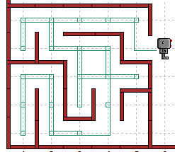 random maze solution