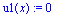 u1(x) := 0